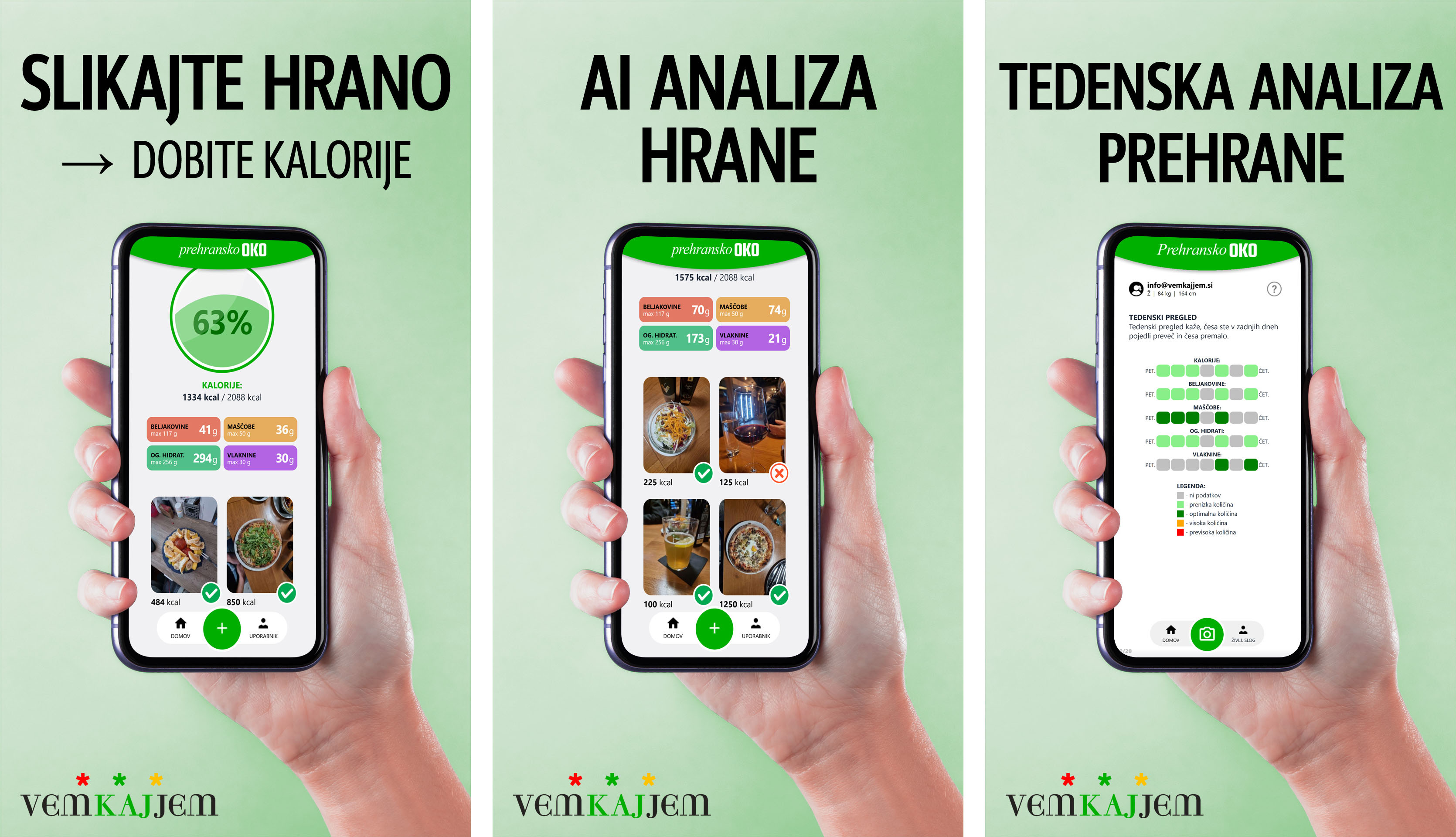 100r.si: PREHRANSKO OKO | Prehransko oko: z umetno inteligenco do ocene kalorij